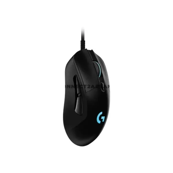 Logitech G403 HERO Black Wired Gaming Mouse, HERO 25K Sensor, 100–25,600 DPI, 400+ IPS Tracking, 1ms Response Time, 6 Programmable Buttons, LIGHTSYNC RGB, Optional 10g Weight, 910-005634