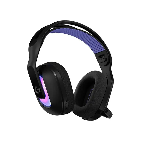 Logitech G522 LIGHTSPEED Wireless Gaming Headset Black, Tri-Mode Connectivity, PRO-G Drivers, RGB Lighting, Detachable Mic