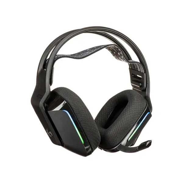 Logitech G733 LIGHTSPEED Wireless RGB Gaming Headset Black, 40mm PRO-G Drivers, 29 Hour Battery, DTS Headphone:X 2.0, Detachable Mic