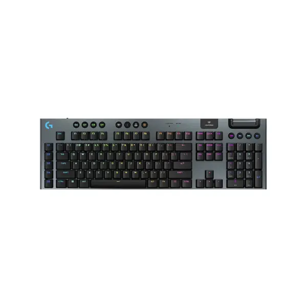 Logitech G915 X Tactile LIGHTSPEED Wireless RGB Mechanical Gaming Keyboard, Black Edition, Low Profile Premium Gaming Design