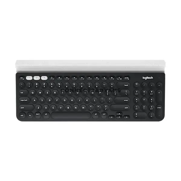 Logitech K780 Multi-Device Wireless Keyboard with Full-Size Layout, Numeric Keypad, Easy-Switch Technology, Bluetooth & Logitech Unifying Receiver, Integrated Smartphone & Tablet Cradle, Quiet PerfectStroke Keys for Windows, macOS, ChromeOS, iPadOS, 
