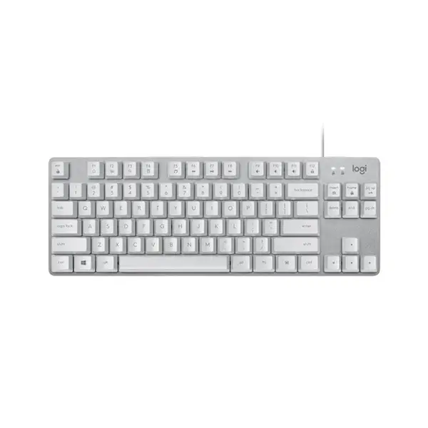 Logitech K835 TKL Mechanical Keyboard Graphite Edition, Blue Mechanical Switches, Tenkeyless Layout Design, Wired USB Connectivity, Professional Typing Keyboard