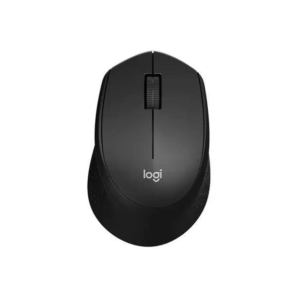 Logitech M330 Silent Plus Wireless Mouse, SilentTouch Technology, Advanced Optical Tracking 1000 DPI Sensor, 2.4GHz USB Nano Receiver, Right-Hand Ergonomic Design, 18-Month Battery Life