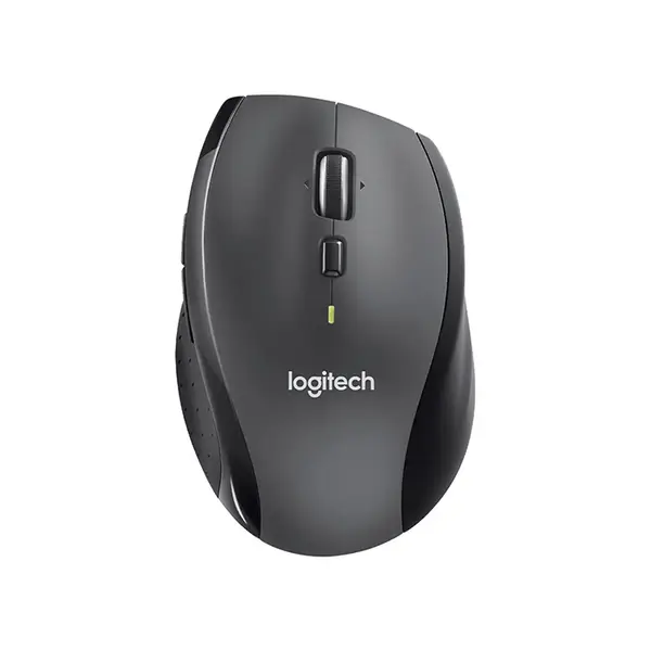 Logitech M705 Marathon Wireless Mouse, 2.4GHz USB Nano Receiver Connectivity, Long Battery Life Design, Ergonomic Right-Handed Productivity Mouse