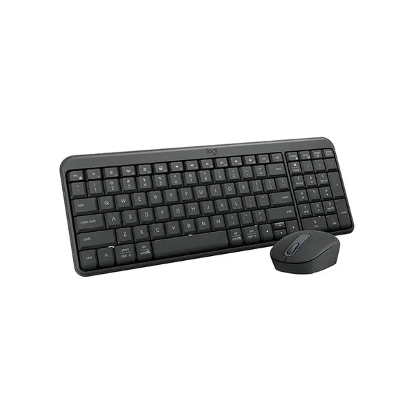 Logitech MK250 Compact Bluetooth Wireless Keyboard and Mouse Combo, Space-Saving Design, Multi-Device Connectivity, Compact Productivity Peripheral Set