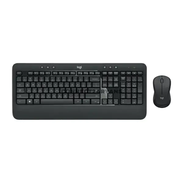 Logitech MK540 Advanced Graphite Wireless Keyboard & Mouse Combo, Full-Size Keyboard, Ambidextrous Mouse, Logitech Unifying USB Receiver, Up to 10m Wireless Range, 36-Month Keyboard & 18-Month Mouse Battery Life, US Layout, 920-008671