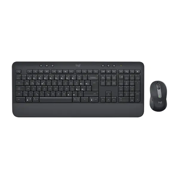 Logitech MK650 Bluetooth Full-Size Keyboard and Mouse Combo, Multi-Device Wireless Connectivity, Productivity-Focused Design, Professional Office Peripheral Set