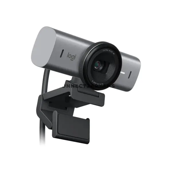 Logitech MX Brio 705 for Business 4K Ultra HD Webcam with 8.5MP Sony STARVIS Sensor, RightLight 5 HDR, RightSight Auto-Framing, Show Mode, Dual Beamforming Microphones, 4x Digital Zoom, USB-C Plug-and-Play, Integrated Privacy Shutter for Windows, mac