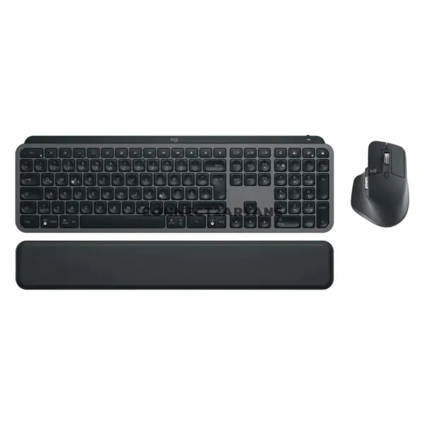 Logitech MX Keys Combo for Business Gen 2 Wireless Keyboard & Mouse Combo, MX Keys for Business + MX Master 3S for Business, Logi Bolt / Bluetooth, 8000 DPI Darkfield Sensor, MagSpeed Scroll Wheel, USB-C Rechargeable