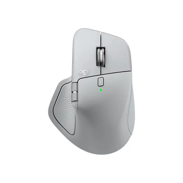 Logitech MX Master 4 Advanced Wireless Performance Mouse, Darkfield 8000 DPI Sensor, MagSpeed Scroll Wheel, Quiet Clicks, Haptic Actions Ring, Bluetooth & Logi Bolt Connectivity