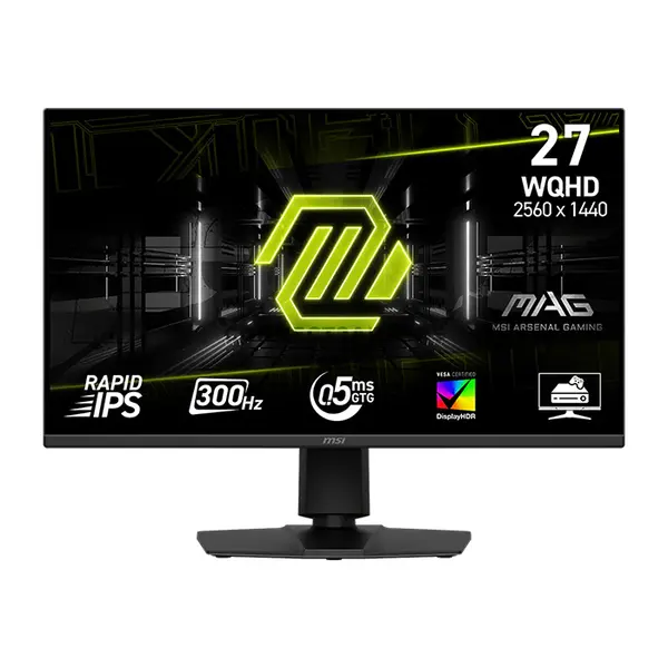 MSI MAG 275QPF X30 27-Inch WQHD Rapid IPS Gaming Monitor, 2560×1440, 300Hz Refresh Rate, 0.5ms GtG, VESA DisplayHDR 400, AMD FreeSync Premium, HDMI 2.1, DisplayPort 1.4a, 10-Bit Color