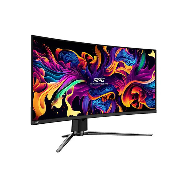 MSI MPG 341CQPX 34 Inch Curved QD-OLED Gaming Monitor, UWQHD 3440×1440 Resolution, 240Hz Refresh Rate, 0.03ms GtG Response Time, Quantum Dot OLED Panel, Premium Ultra-Wide Gaming Display