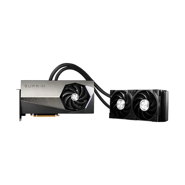 MSI GeForce RTX 4090 SUPRIM LIQUID X 24G 24GB GDDR6X Graphics Card, Liquid Cooling System, PCIe 4.0, HDMI 2.1a, DisplayPort 1.4a