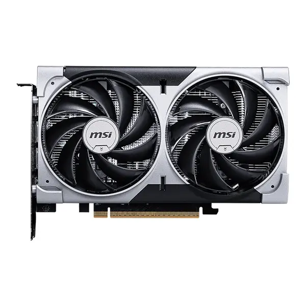 MSI GeForce RTX 5060 8G VENTUS 2X OC Graphics Card, 8GB GDDR7 Memory, PCIe 5.0 Interface, Dual-Fan VENTUS Cooling System, HDMI 2.1b and DisplayPort 2.1b Connectivity, Factory Overclocked Gaming GPU