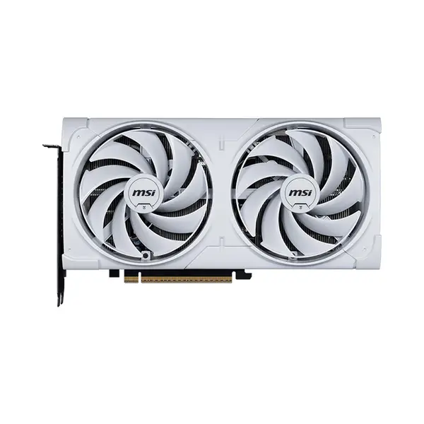 MSI GeForce RTX 5070 12G VENTUS 2X OC WHITE 12GB GDDR7 Graphics Card, Dual Fan Cooling, PCIe 5.0, HDMI 2.1b, DisplayPort 2.1b