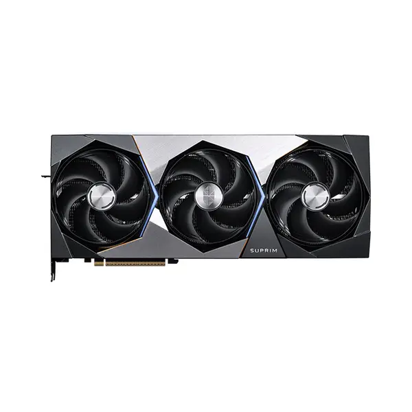 MSI GeForce RTX 5090 32G SUPRIM SOC 32GB GDDR7 OC Graphics Card, Triple Fan Cooling, PCIe 5.0, HDMI 2.1b, DisplayPort 2.1b
