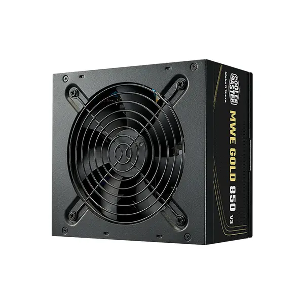 Cooler Master MWE Gold V3 ATX 3.1 850W Power Supply, 80 PLUS Gold Certified Efficiency, Fully Modular Cable Design, High-Performance ATX 3.1 Gaming PSU
