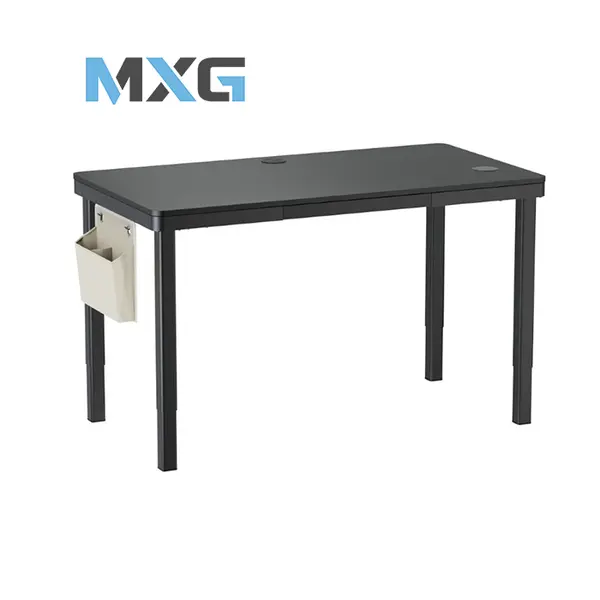 MXG Creatorlift Motorized Desk Black Edition, Height Adjustable Electric Workstation, Built-In Storage Drawer, Wireless Charging Pad, Cable Management Tray, Premium Productivity Desk