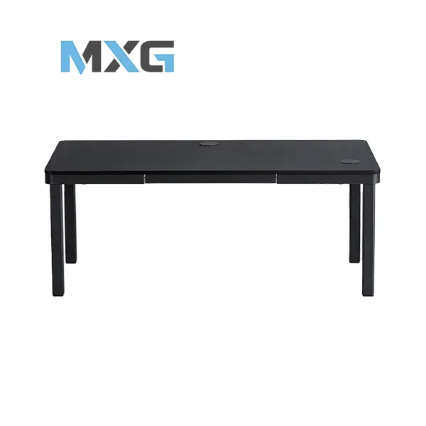 MXG Creatorlift Motorized Desk Black Edition, Height Adjustable Electric Workstation, Built-In Storage Drawer, Wireless Charging Pad, Cable Management Tray, Premium Productivity Desk