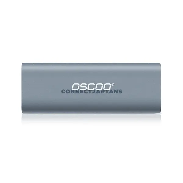 OSCOO SP2 M.2 NGFF & NVMe SSD Enclosure, USB 3.2 Gen 2 Type-C 10Gbps External SSD Case, Aluminum + PC, Supports M.2 2230/2242/2260/2280, M-Key, B-Key & M+B Key, Up to 2TB, Windows, macOS & Linux