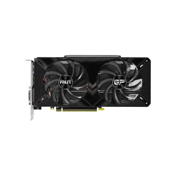 Palit GeForce RTX 2060 GamingPro OC Graphics Card, 6GB GDDR6 Memory, 1830MHz Boost Clock, Factory Overclocked Performance, Dual Fan Cooling System, NVIDIA Turing Gaming GPU