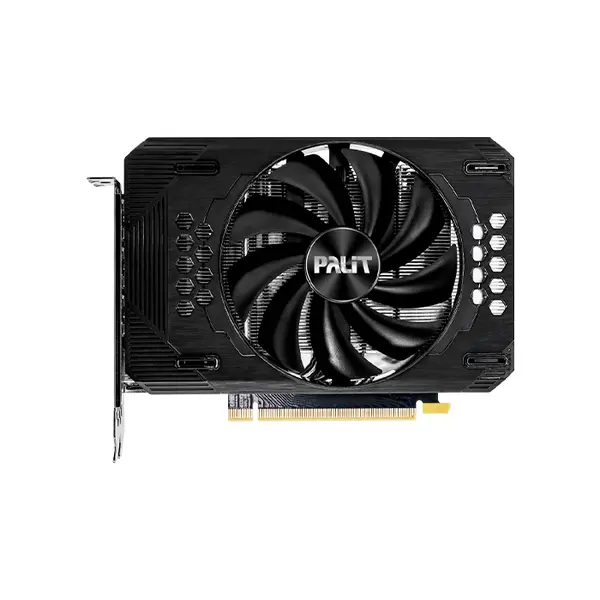 Palit GeForce RTX 3060 StormX 8GB Graphics Card, 8GB GDDR6 Memory, Compact Single Fan Cooling Design, NVIDIA Ampere Architecture, Space-Saving Gaming GPU
