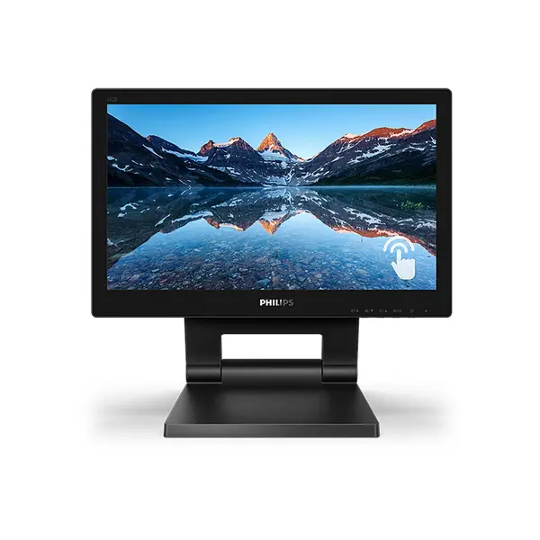 Philips 162B9T 15.6 Inch Portable Full HD LED Monitor with 10-Point Touch Screen, 1920×1080 Resolution, USB-C Connectivity, Interactive Travel and Productivity Display