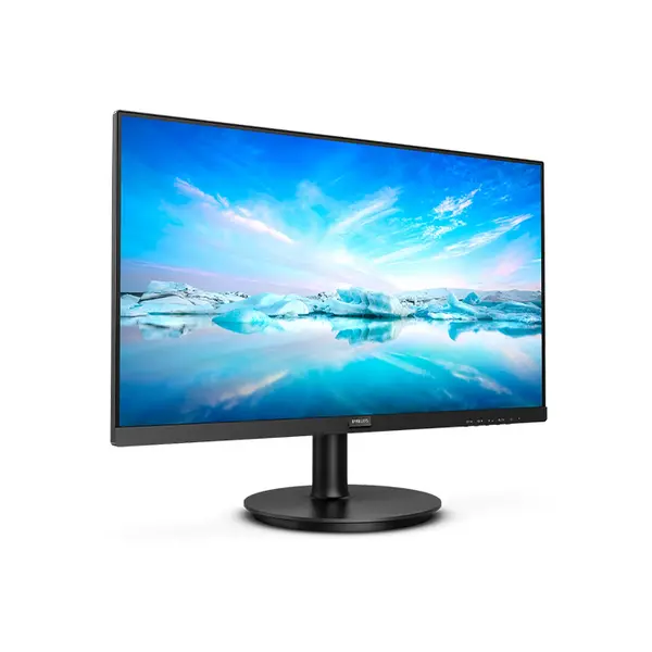 Philips 221V8L 22 Inch Full HD 75Hz LED Monitor, 1920×1080 Resolution, Compact Display Design, Everyday Productivity Monitor for Home and Office Use