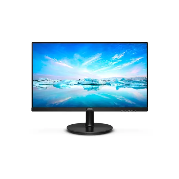 Philips 221V8L 22 Inch Full HD 75Hz LED Monitor, 1920×1080 Resolution, Compact Display Design, Everyday Productivity Monitor for Home and Office Use