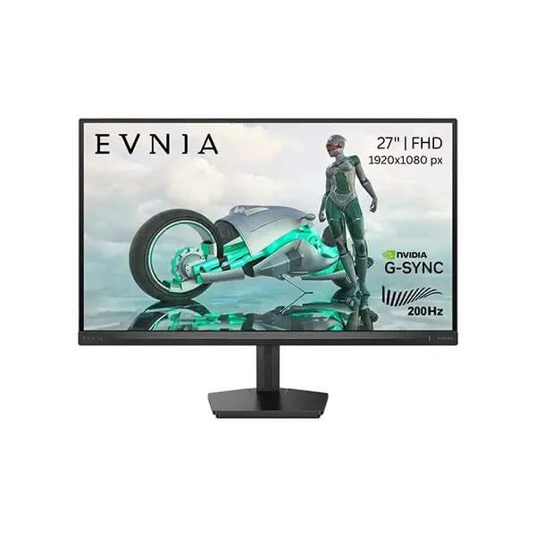Philips Evnia 27M2N3200FQ 27 Inch Full HD 180Hz IPS Gaming Monitor, 1920×1080 Resolution, Fast IPS Panel Technology, High Refresh Rate Competitive Gaming Display