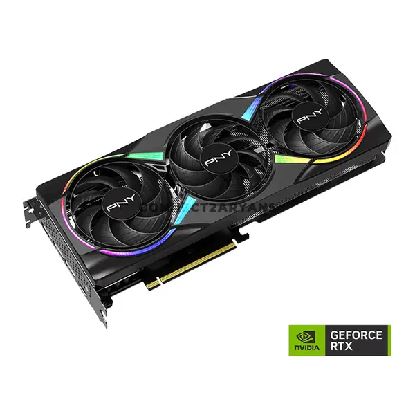 PNY GeForce RTX 5060 Ti 16GB EPIC-X RGB Overclocked Triple Fan Graphics Card, NVIDIA Blackwell Architecture, 16GB GDDR7, 4608 CUDA Cores, PCIe 5.0, DLSS 4, Factory Overclocked & Triple Fan Cooling PNY