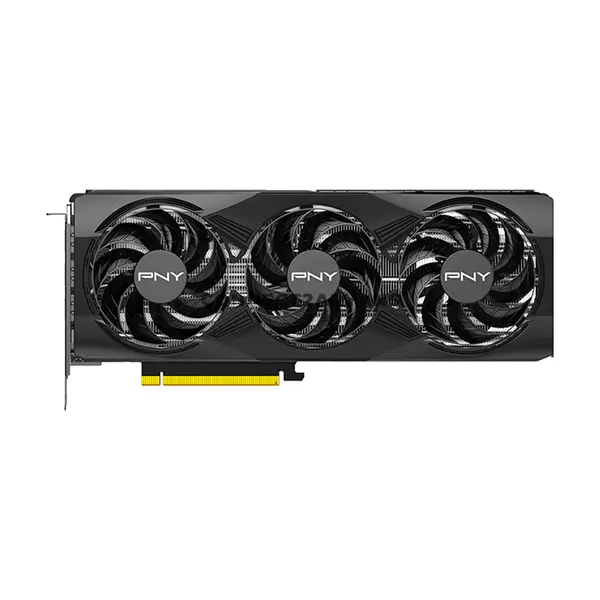 PNY GeForce RTX 5070 12GB Overclocked Triple Fan GDDR7 Graphics Card with NVIDIA Blackwell Architecture, DLSS 4, PCIe 5.0 x16 & Metal Backplate