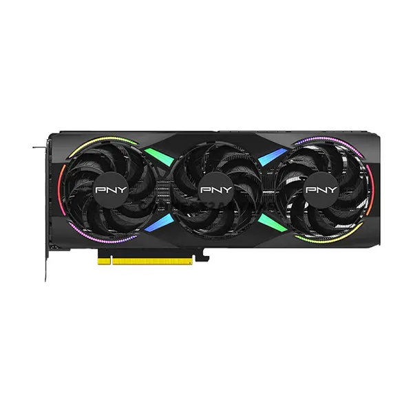 PNY GeForce RTX 5070 12GB RGB Overclocked Triple Fan GDDR7 Graphics Card with NVIDIA Blackwell Architecture, DLSS 4, PCIe 5.0 x16, EPIC-X RGB Lighting & Metal Backplate
