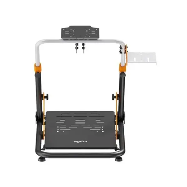 PXN-A11 Racing Wheel Stand, Foldable Carbon Steel Cockpit Frame, Adjustable Height and Angle Design, Multi-Brand Racing Wheel Compatibility Simulator Stand