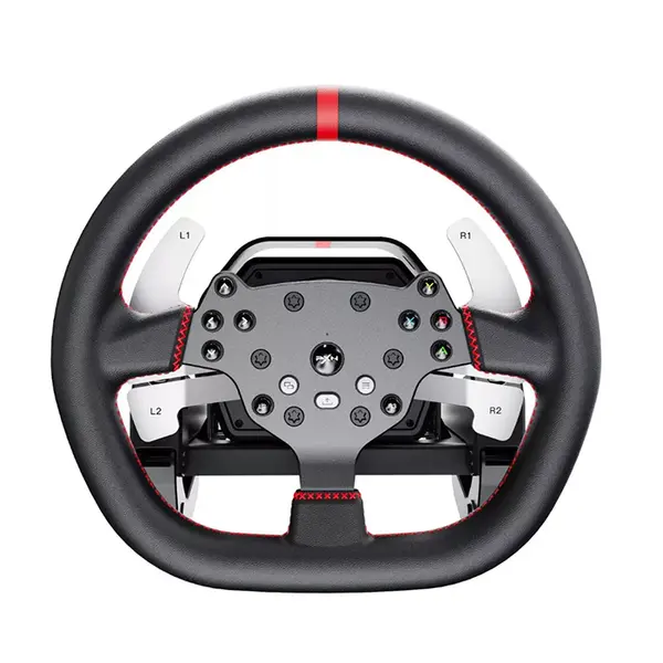 PXN-V10 ULTRA Direct Drive Racing Wheel, 3.2Nm Force Feedback Torque, 270mm D-Shape Steering Wheel, Multi-Platform Compatibility, High-Performance Sim Racing Controller