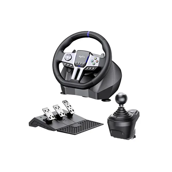 PXN-V9 GEN2 Racing Wheel for PC Xbox and PlayStation, Multi-Platform Driving Simulator Controller, Enhanced Steering Precision, Racing Simulation Setup Accessory