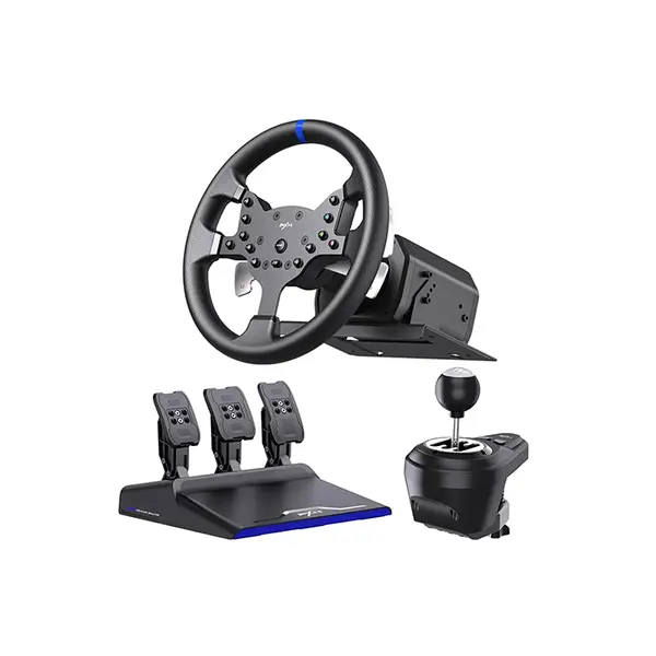 PXN-V99 Racing Wheel for PC Xbox and PlayStation, Multi-Platform Driving Simulator Controller, Precision Steering Controls, Immersive Racing Experience Accessory