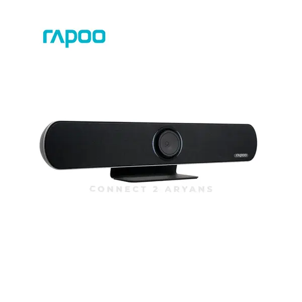 Rapoo C5305 HD Video Conference Camera Black, Full HD 1080P Resolution, 5X Optical Zoom, PTZ Control, Dual Microphones, USB Conference Camera