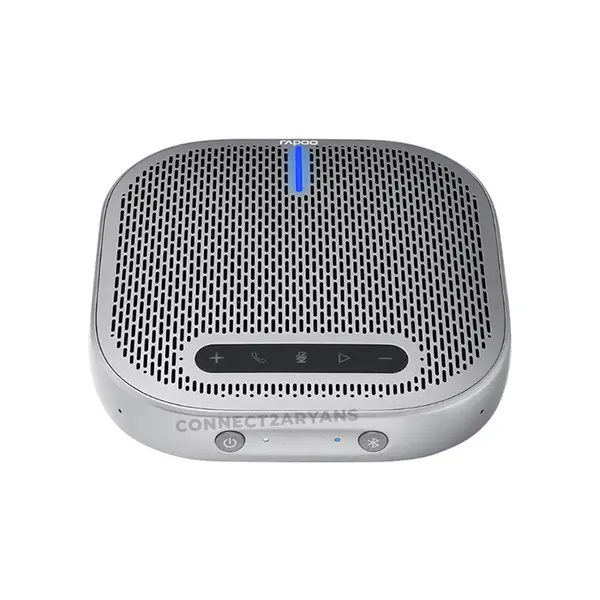 Rapoo CM500 Omnidirectional Speakerphone, 360° Voice Pickup, Full Duplex Audio, USB Connectivity, Conference Call Speakerphone