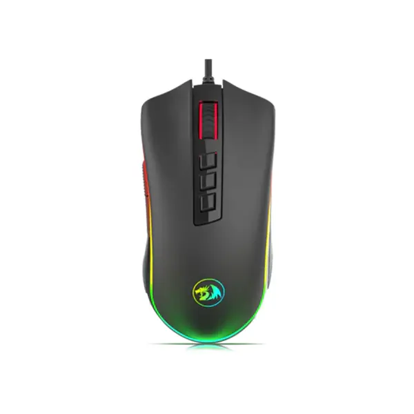 Redragon Cobra CHROMA M711 RGB Gaming Mouse, 10000 DPI Optical Sensor, Ergonomic Gaming Design, RGB Lighting Effects, Wired USB Connectivity, High-Precision Gaming Mouse