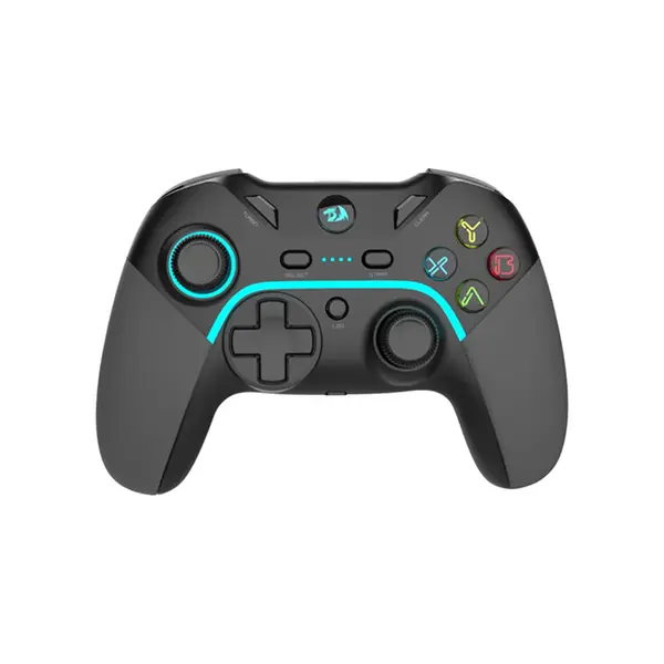 Redragon G808 HARROW PRO Wireless Gamepad Controller, 2.4GHz Connectivity, Dual Vibration Feedback, Gaming Controller