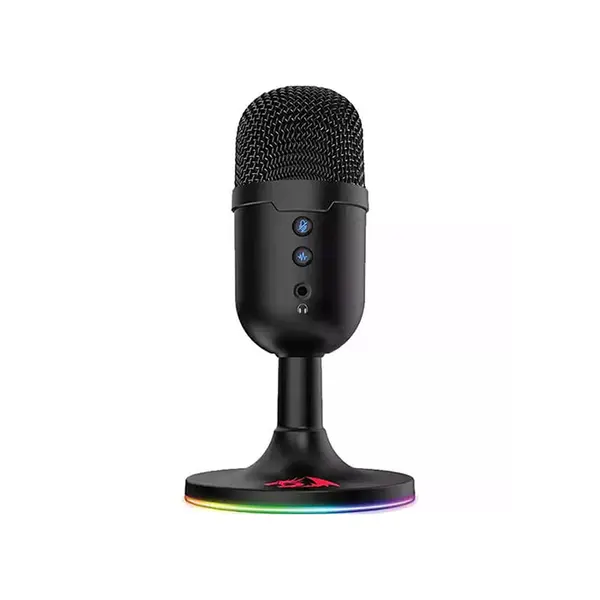 Redragon GM-303 PULSAR Streaming Microphone, USB Connectivity, Studio-Quality Audio Capture, Gaming and Content Creation Design, Plug-and-Play Streaming Microphone