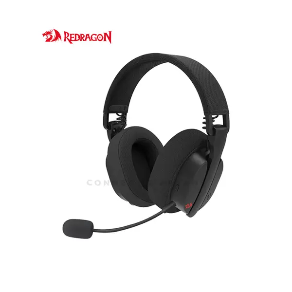 Redragon H888 LUCE Tri-Mode Wireless Gaming Headset, 7.1 Virtual Surround Sound, 40mm Audio Drivers, Bluetooth 5.3, 2.4GHz Wireless, Detachable Microphone