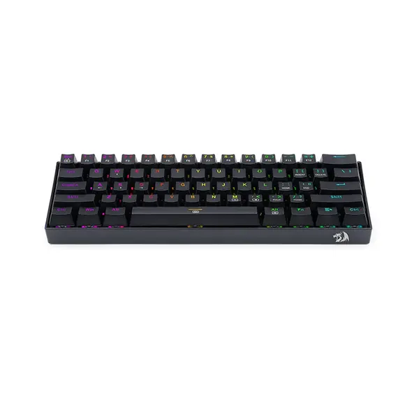Redragon K630 DRAGONBORN RGB Mechanical Gaming Keyboard, 60% Compact Layout, Wired USB Connectivity, Black Edition