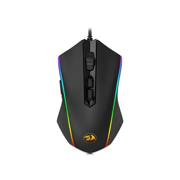 Redragon Memeanlion Chroma M710 RGB Gaming Mouse, 5000 DPI Optical Sensor, Ergonomic Gaming Design, RGB Lighting Effects, Wired USB Connectivity, Precision Gaming Mouse