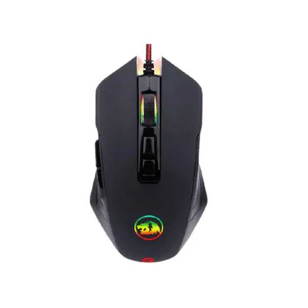 Redragon Dagger 2 M715 RGB Gaming Mouse, 5000 DPI Optical Sensor, Ergonomic Gaming Design, RGB Lighting Effects, Wired USB Connectivity, Precision Gaming Mouse