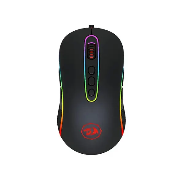 Redragon M718 Phoenix-2 RGB Gaming Mouse, 10000 DPI Optical Sensor, 11 Programmable Buttons, RGB Backlighting Effects, Wired USB Connectivity, High-Performance Gaming Mouse