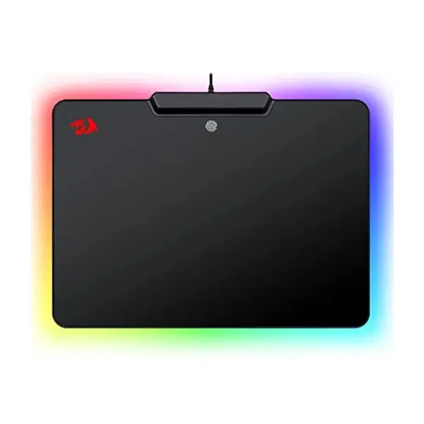 Redragon P009-RGB EPIUS RGB LED Gaming Mouse Pad, RGB LED Edge Lighting Effects, Smooth Precision Tracking Surface, Anti-Slip Rubber Base Design, Gaming Mouse Mat