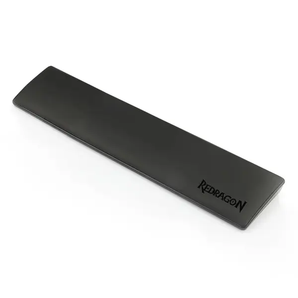 Redragon P036 METEOR Medium Wrist Rest Pad, Ergonomic Support Design, Soft Cushion Surface, Comfortable Wrist Protection, Medium-Size Mouse and Desk Pad Accessory