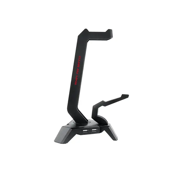 Redragon HA311 Sceptre Elite RGB Gaming Headset Stand, Integrated Mouse Bungee System, 4 USB Expansion Ports, RGB Lighting Effects, Premium Desktop Gaming Accessory and Headphone Holder